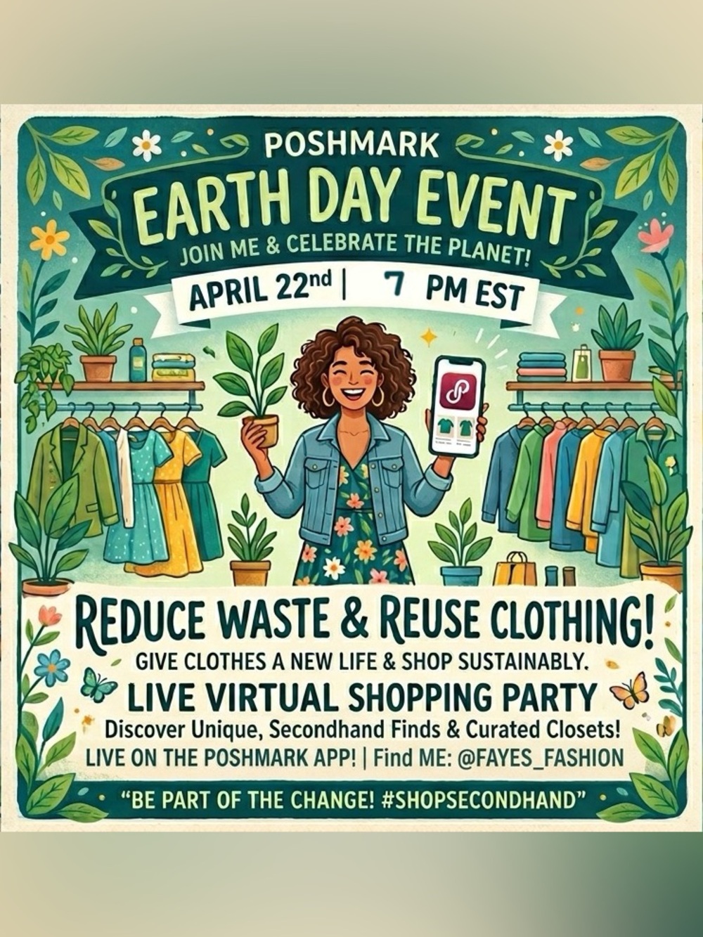 Unlisted Earth Day Sale - Reduce Waste and Reuse ♻️ Clothing